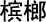 areca nut chinese herbal medicine