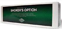 smokers option cigarettes carton
